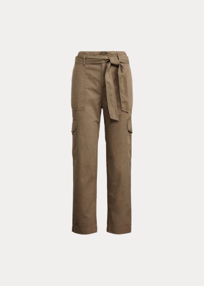 Women's Ralph Lauren Cotton Twill Cargo Pants | 386971VTF